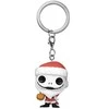 FUNKO POP! Raktų pakabutis: Disney - Santa Jack, 10 cm
