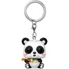 FUNKO POP! Raktų pakabutis: Kawaii Foodies - Poke Panda, ~9 cm