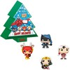 FUNKO POP! Vinilinių figūrėlių rinkinys: DC Comics: Happy Holidays, ~4 cm (4 vnt.)