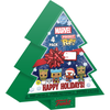 FUNKO POP! Vinilinių figūrėlių rinkinys: Marvel: Happy Holidays, ~4 cm (4 vnt.)