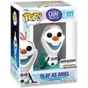 FUNKO POP! Vinilinė figūrėlė: Disney: Olaf Present - Olaf as Ariel, 9 cm