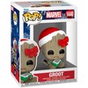 FUNKO POP! Vinilinė figūrėlė: Marvel - Groot su dovana, 9 cm