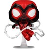 FUNKO POP! Vinilinė figūrėlė: Marvel: Spiderman - Miles Morales (Crimson Cowl Suit), 9 cm