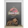 FUNKO POP! Vinilinė figūrėlė: Jurassic Park - Tyrannosaurus Rex and Velociraptor, 10 cm