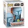 FUNKO POP! Vinilinė figūrėlė: Žvaigždžių karai – The Mandalorian, 9.5 cm (figūrėlė šviečia tamsoje)