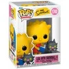 FUNKO POP! Vinilinė figūrėlė: The Simpsons - Lisa with Snowball II, 9 cm