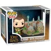 FUNKO POP! Vinilinė figūrėlė: Žiedų valdovas - Elrond with Rivendell, 9 cm