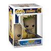 FUNKO POP! Vinilinė figūrėlė: Marvel: Avengers Infinity War - Groot with Gun, 9 cm