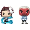 FUNKO POP! Vinilinė figūrėlė: Demon Slayer - Tanjiro Kamado &amp; Sakonji Urokodaki, 9.5 cm