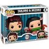 FUNKO POP! Vinilinė figūrėlė: Demon Slayer - Tanjiro &amp; Nezuko, 10 cm
