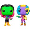FUNKO POP! Vinilinė figūrėlė: Marvel: Guardians of the Galaxy - Gamora &amp; Nebula, 9 cm