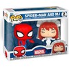 FUNKO POP! Vinilinių figūrėlių rinkinys: Marvel: Žmogus-voras ir MJ, ~8 cm (2 vnt.)