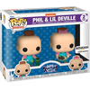 FUNKO POP! Vinilinių figūrėlių rinkinys: Rugrats - Phil &amp; Lil Deville, ~9 cm (2 vnt.)