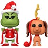 FUNKO POP! Vinilinių figūrėlių rinkinys: Grinčas - Grinch &amp; Max, ~8 cm (2 vnt.)