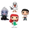 FUNKO POP! Vinilinių figūrėlių rinkinys: Disney - Undinėlė, ~8 cm (4 vnt.)