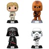 FUNKO POP! Vinilinių figūrėlių rinkinys: Star Wars, ~9 cm (4 vnt.)