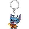 FUNKO POP! Raktų pakabutis: Disney: Lilo &amp; Stitch - Stičas, 10 cm