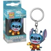 FUNKO POP! Raktų pakabutis: Disney: Lilo &amp; Stitch - Stičas, 10 cm