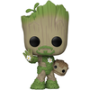 FUNKO POP! Vinilinė figūrėlė: Marvel - Groot as Iron Man, 9 cm