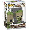 FUNKO POP! Vinilinė figūrėlė: Marvel - Groot as Iron Man, 9 cm