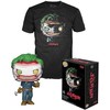Funko Set figure POP &amp; Tee DC Comics The Joker Exclusive M