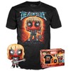 Funko Set figure POP &amp; Tee Marvel Deadpool Heavy Metal