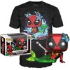 Funko Set figure POP &amp; Tee Marvel Deadpool Mermaid Exclusive
