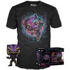 Funko Set figure POP &amp; Tee Marvel Wakanda Forever Juodas Panther Exclusive