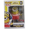 Funko Set figure POP &amp; Tee Minions Roller Skating Stuart Metallic Exclusive
