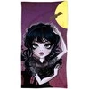 Rankšluostis Gothic Girl cotton beach towel, 70x140 cm