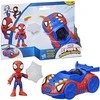 Spidey Friends Spidey ir draugai - transporto priemonė ir figūrėlė 7,6 cm - Spidey (G24615X0)