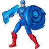 Hasbro AVENGERS Kapitono Amerikos skydus šaudantis motociklas, 10 cm