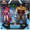 Hasbro Marvel Legends Series Inhumans Medusa &amp; Gorgon pack 2 figures