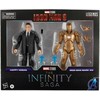 Hasbro Marvel The Infinity Saga Iron Man 3 Happy Hogan and Iron Man Mark XXI set 2 figures 15cm