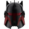 Kolekcionuojamas šalmas - Hasbro Star Wars The Juodas Series Moff Gideon Elektroninis šalmas