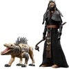 Hasbro Star Wars The Book of Boba Fett Tusken Warrior &amp; Massiff figures 9,5cm