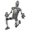 Hasbro Star Wars The Mandalorian IG-12 &amp; Grogu set figures 15cm