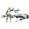 Hasbro Star Wars the Mandalorian Speeder Bike Scout Trooper &amp; Grogu figure 9cm