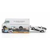 Jada Toys Back to the Future 40th Anniversary Time Machine Ice Effect Dlorean replica