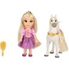 Jakks Pacific Disney Tangled Rapunzel + Maximus doll 15cm