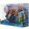 Jakks Pacific Disney The Little Mermaid Ariel + Triton doll 15cm