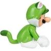 Jakks Pacific Nintendo Super Mario Cat Luigi figure 6,5cm