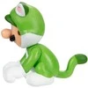 Jakks Pacific Nintendo Super Mario Cat Luigi figure 6,5cm