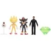 Jakks Pacific „Sonic 3 The Hedgehog“ 5 dalių figūrėlių rinkinys, skirtas filmų kolekcijai (3+)