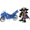 Jakks Pacific Sonic The Hedgehog Shadow with Batcycle figure 12cm