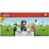 Nintendo – 3 pakuočių 10 cm grybų karalystės dioramos rinkinys (64511-4L)