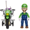 Jakks Pacific Super Mario Galaxy Movie - Luigi with Vehicle Wave 1 (432344)