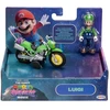 Jakks Pacific Super Mario Galaxy Movie - Luigi with Vehicle Wave 1 (432344)
