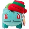 Jazwares Pokemon Christmas Bulbasaur plush toy 20cm