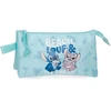 Joumma Bags Disney Stitch Beach & Love triple pencil case